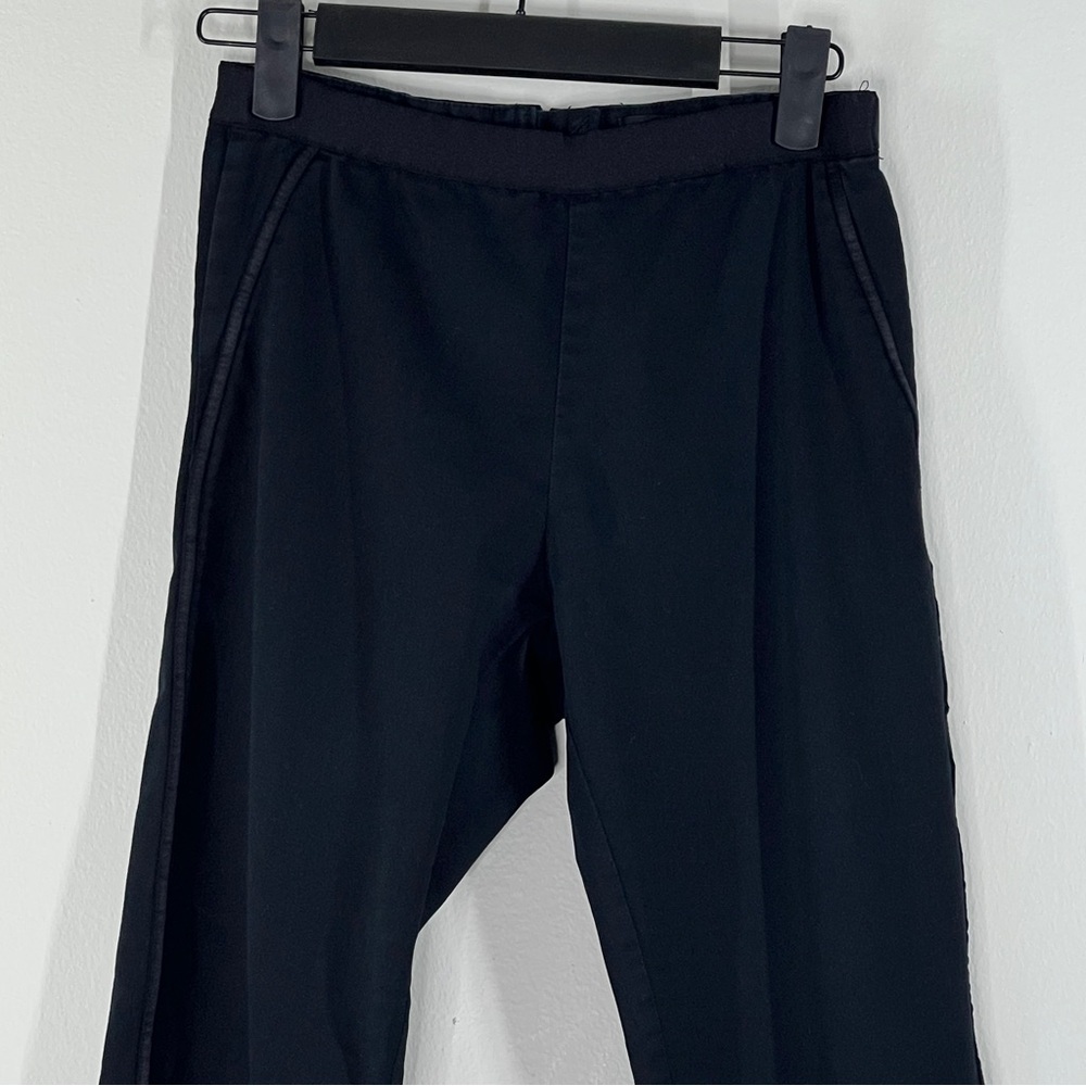 H&M Size 4 Black Ankle Length Dress Pants Back Zip